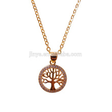 Fashion Golden Plated Tree of Life Necklace,Yoga Tree of Life Jewelry
